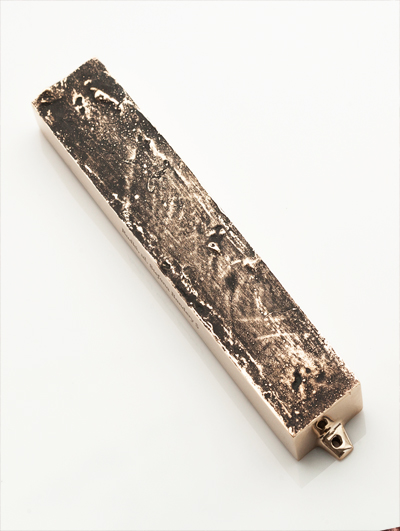 MEZUZAH OF BRONZE <br /> RUDKI 1 <br /> UL. STEPANA BANDERY 3